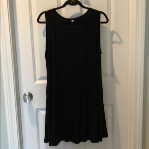 Black flowy dress